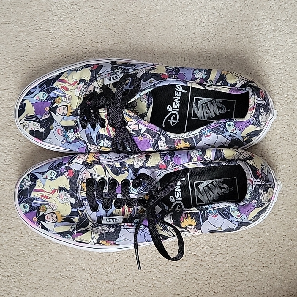 Vans Disney Villain womens 8 men's 6.5